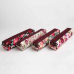 Price and Buy Pencil Pouch Floral Design with Zipper for School & Office Supplies - Image 4