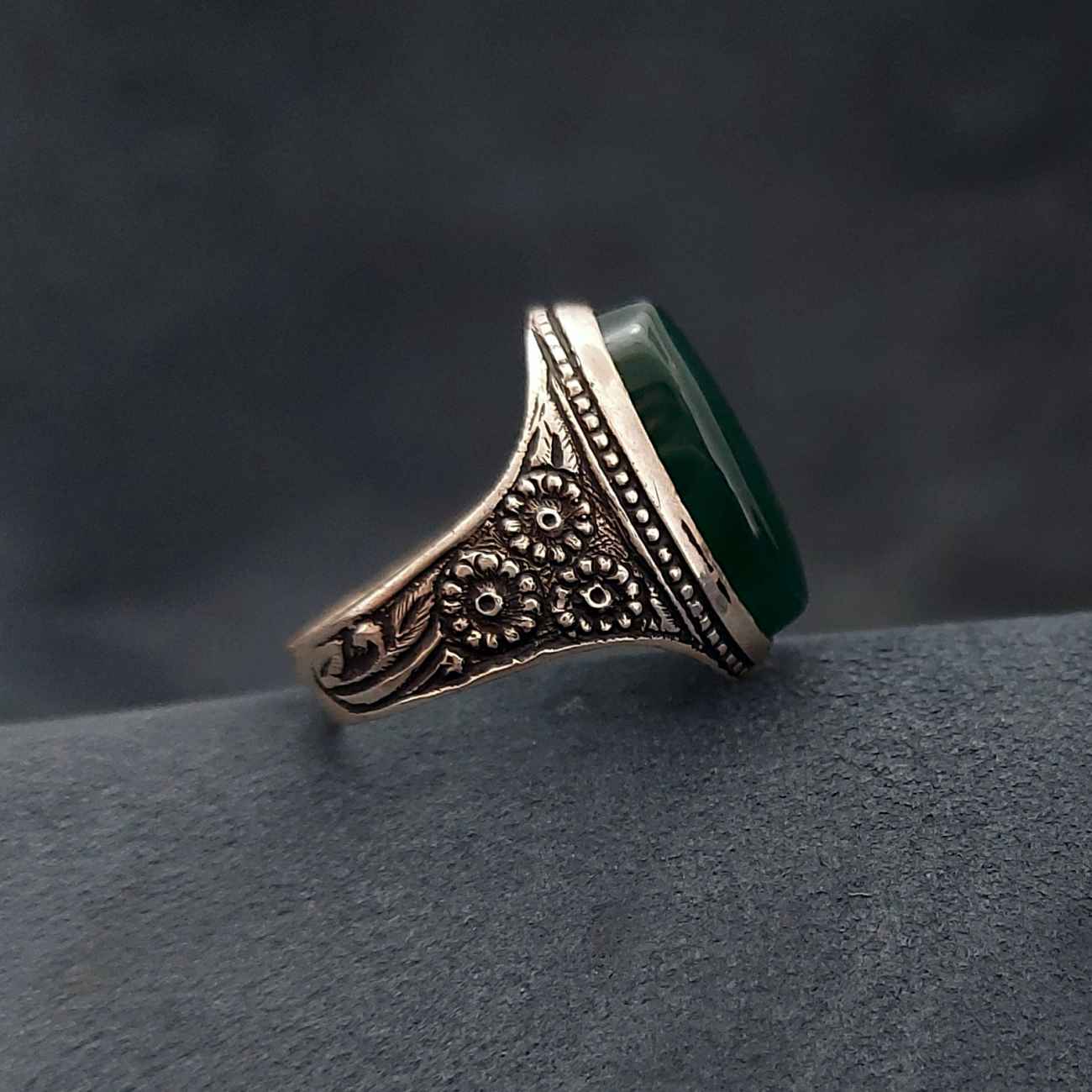 Price and Buy Persian Agate Ring for Men Chic & Luxe - Image 3