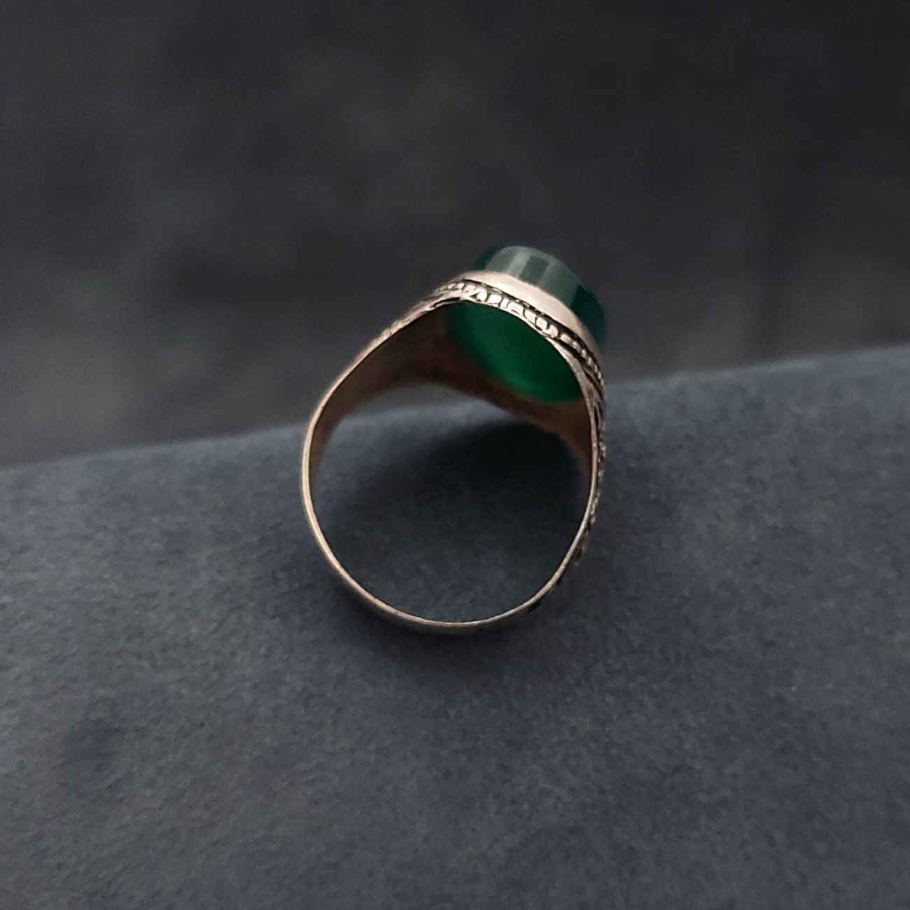 Price and Buy Persian Agate Ring for Men Chic & Luxe - Image 5