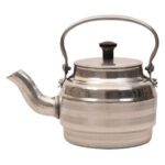 Price and Buy Persian Aluminium Kettle – Ideal for Camping & Outgoing in Silver