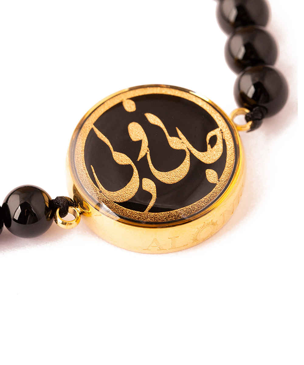 Price and Buy Persian Beaded Bracelet for Women – Black Jani o Deli - Image 4