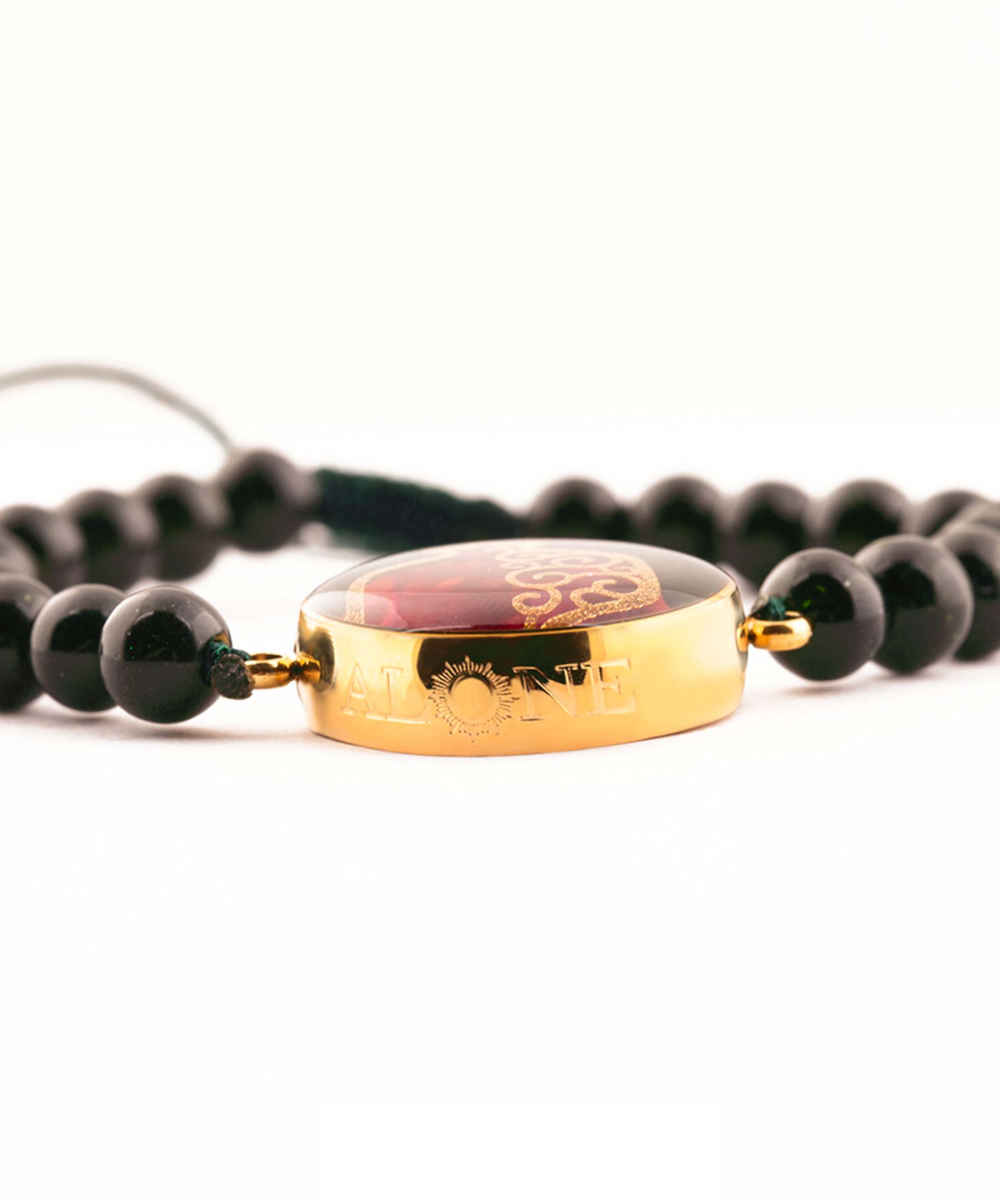 Price and Buy Persian Beaded Bracelet for Women – Black Naar - Image 3