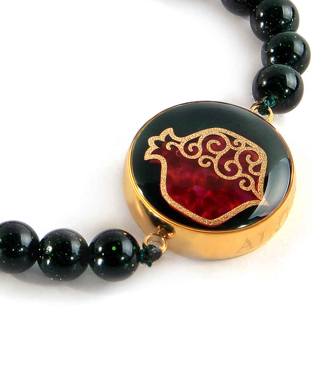 Price and Buy Persian Beaded Bracelet for Women – Black Naar - Image 4