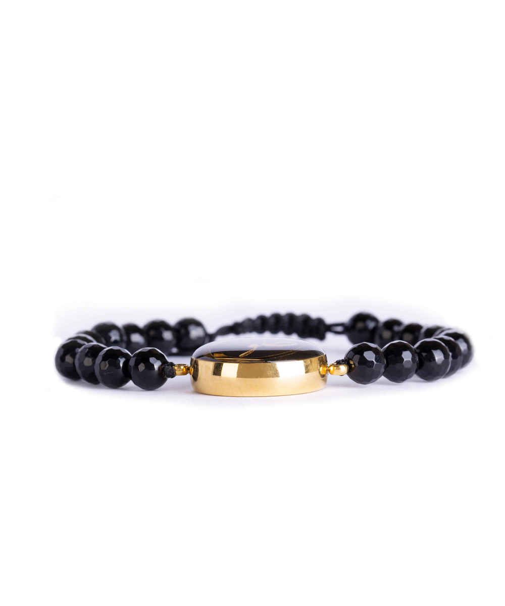 Price and Buy Persian Beaded Bracelet for Women – Black Tolu - Image 4