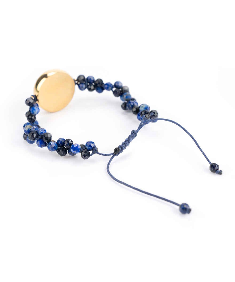 Price and Buy Persian Beaded Bracelet for Women – Blue Jaanan - Image 3