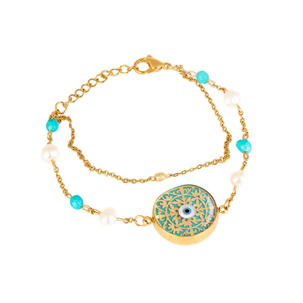 Price and Buy Persian Beaded Bracelet for Women – Cheshm Nazar Design