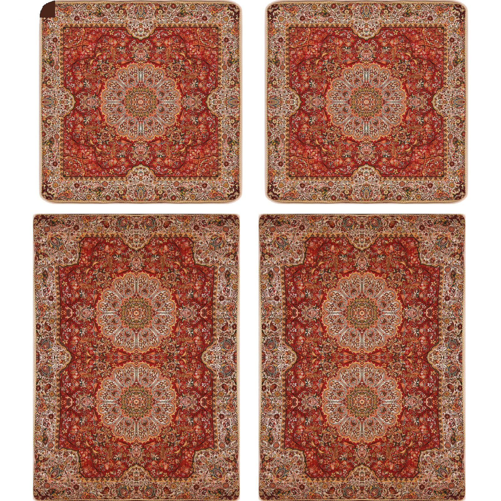 Price and Buy Persian Bedspread Set – Oriental Style Double Size with Termeh Fabric – Mahta - Image 3