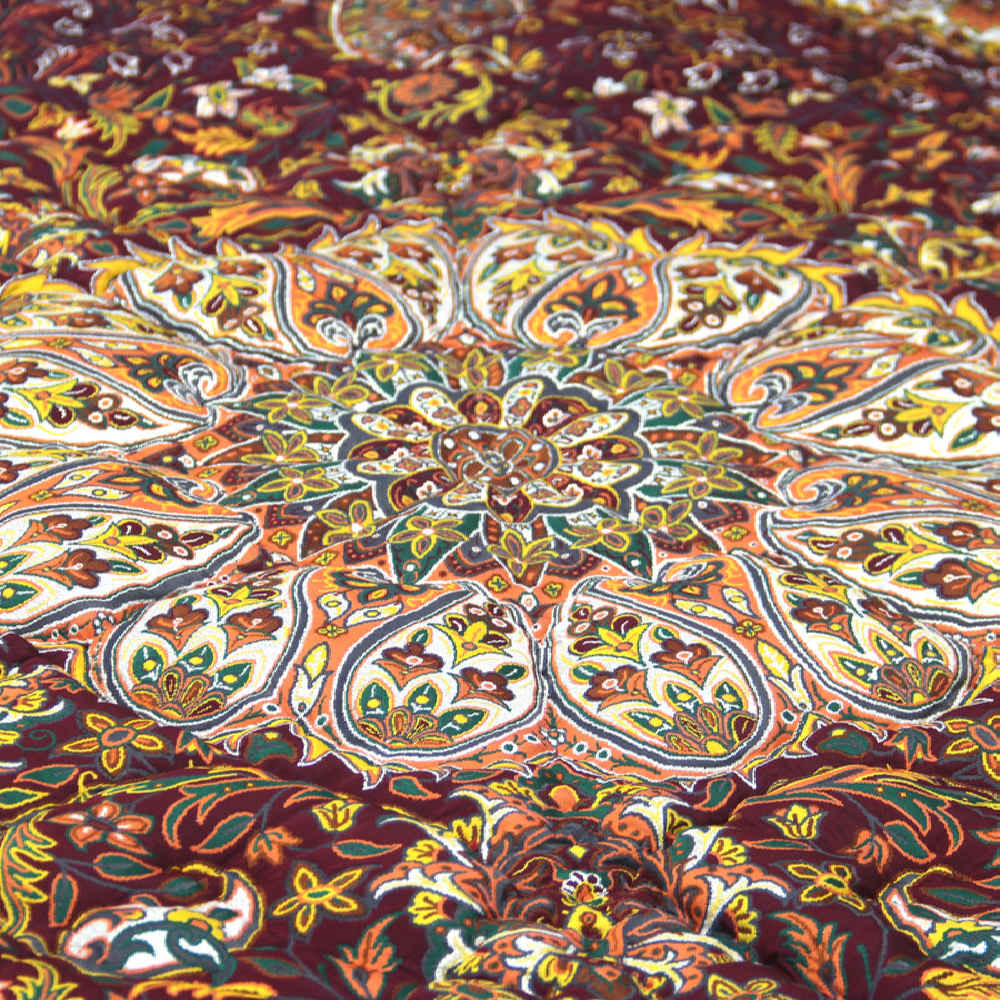 Price and Buy Persian Bedspread Set – Oriental Style Double Size with Termeh Fabric – Nazafarin - Image 3