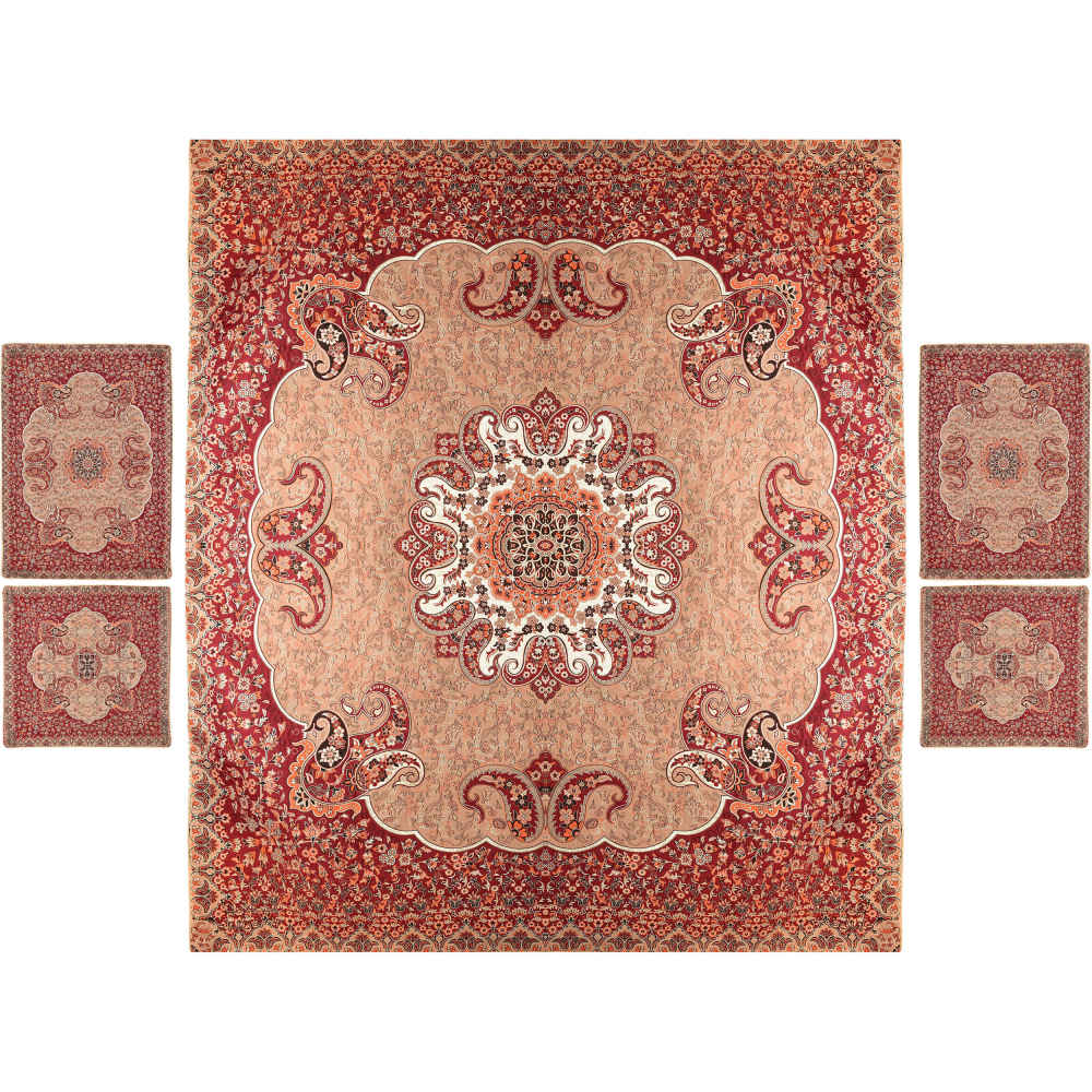 Price and Buy Persian Bedspread Set – Oriental Style Double Size with Termeh Fabric – Tima