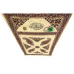 Price and Buy Persian Block Print Kalamkari Prayer Mat Sajadah with Booteh Paisley Design - Image 3