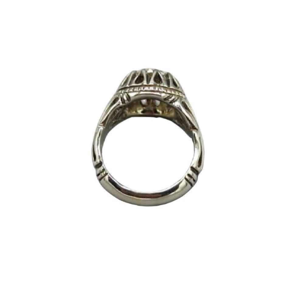 Price and Buy Persian Blue Topaz Silver Ring for Men Hadi - Image 5