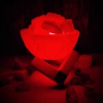 Price and Buy Persian Bowl Salt Lamp – Natural Rock Salt Chunks & Wooden Base - Image 4