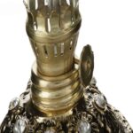 Price and Buy Persian Brass Kerosene Oil Lamp with Qajar Design Suitable for Home Decor - Image 5