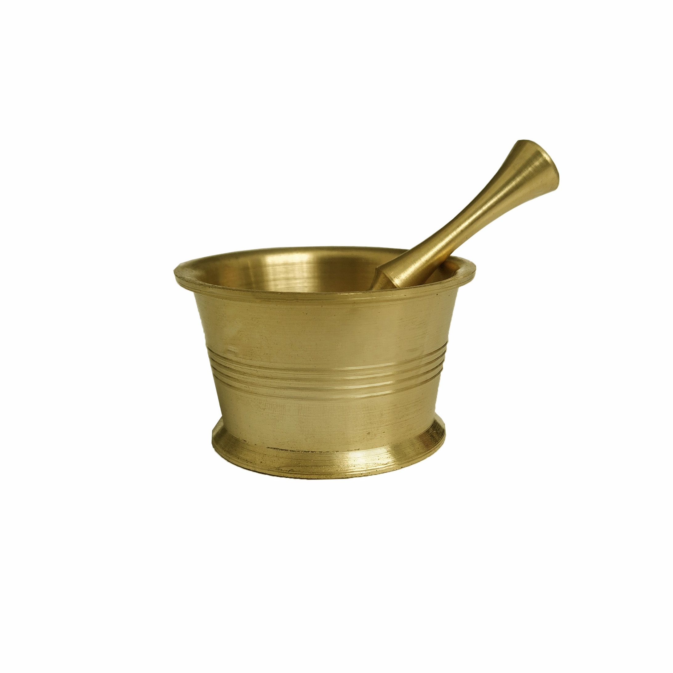 Price and Buy Persian Brass Mortar & Pestle for Grinding & Pounding Spices Model Anushirvan