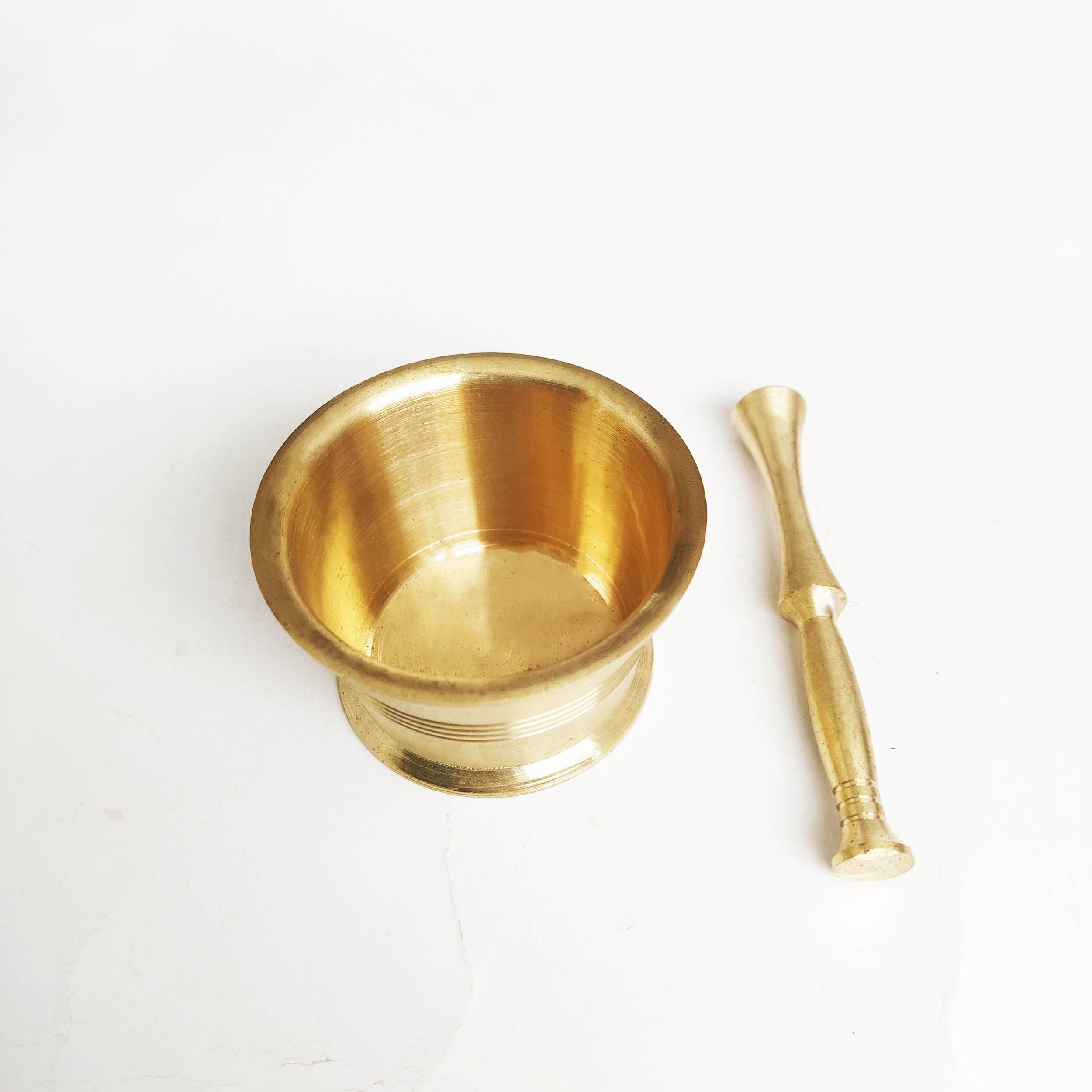 Price and Buy Persian Brass Mortar & Pestle for Grinding & Pounding Spices Model Anushirvan - Image 4