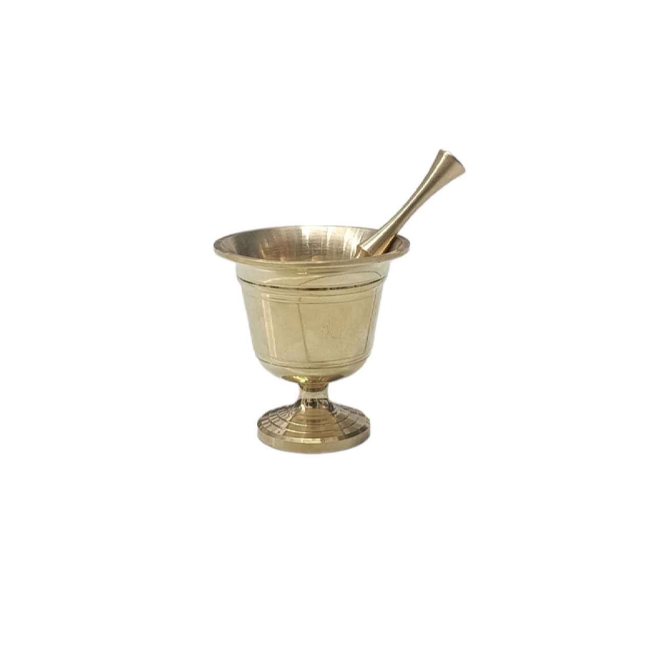 Price and Buy Persian Brass Mortar & Pestle for Grinding & Pounding Spices Model Neda