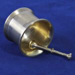 Price and Buy Persian Brass Mortar & Pestle for Grinding & Pounding Spices - Image 5