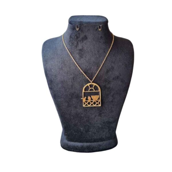 Price and Buy Persian Brass Necklace Minimalist for Women Morghe Amin_68fca990c7b7e.jpeg Price and Buy Persian Brass Necklace Minimalist for Women Morghe Amin