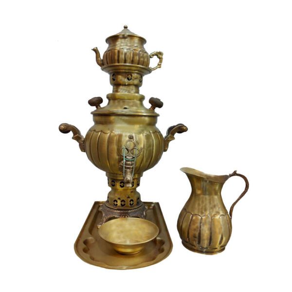 Price and Buy Persian Brass Samovar Decorative Charcoal Tea Maker 1-Liter_68fc862b2be08.jpeg Price and Buy Persian Brass Samovar Decorative Charcoal Tea Maker 1-Liter