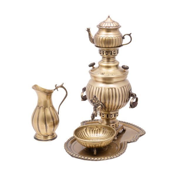 Price and Buy Persian Brass Samovar Decorative Charcoal Tea Maker 3-Liter_68f61b4f513ac.jpeg Price and Buy Persian Brass Samovar Decorative Charcoal Tea Maker 3-Liter