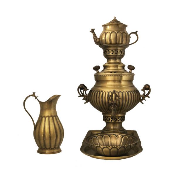 Price and Buy Persian Brass Samovar Decorative Charcoal Tea Maker 3-Liter_68f61b6dec165.jpeg Price and Buy Persian Brass Samovar Decorative Charcoal Tea Maker 3-Liter