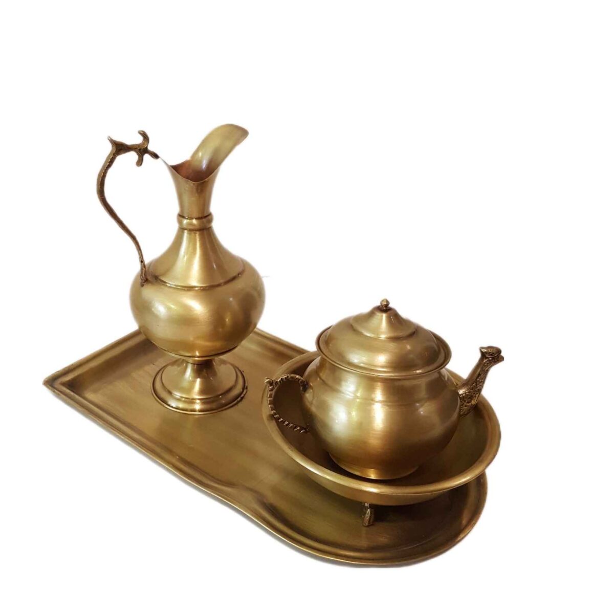 Price and Buy Persian Brass Samovar Decorative Charcoal Tea Maker 3-Liter - Image 3