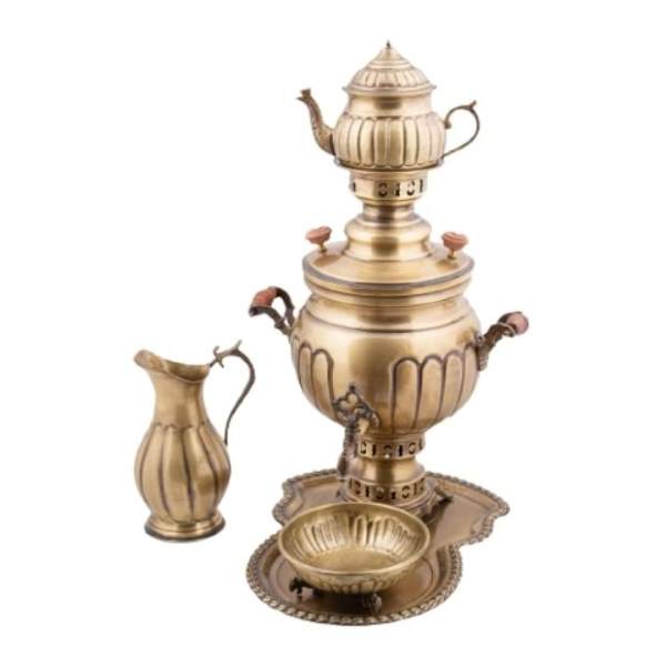 Price and Buy Persian Brass Samovar Decorative Charcoal Tea Maker 4-Liter_68f7a4f3700e2.jpeg Price and Buy Persian Brass Samovar Decorative Charcoal Tea Maker 4-Liter
