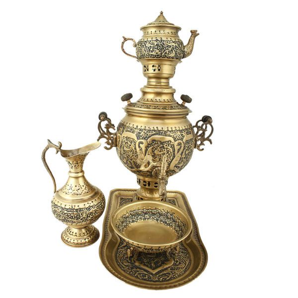Price and Buy Persian Brass Samovar Decorative Charcoal Tea Maker Handcrafted_68fe069a7ece4.jpeg Price and Buy Persian Brass Samovar Decorative Charcoal Tea Maker Handcrafted
