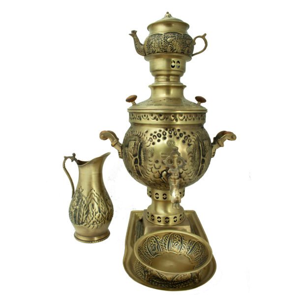 Price and Buy Persian Brass Samovar Decorative Charcoal Tea Maker with Achaemenid Design 5-Liter_68fe05d93609e.jpeg Price and Buy Persian Brass Samovar Decorative Charcoal Tea Maker with Achaemenid Design 5-Liter