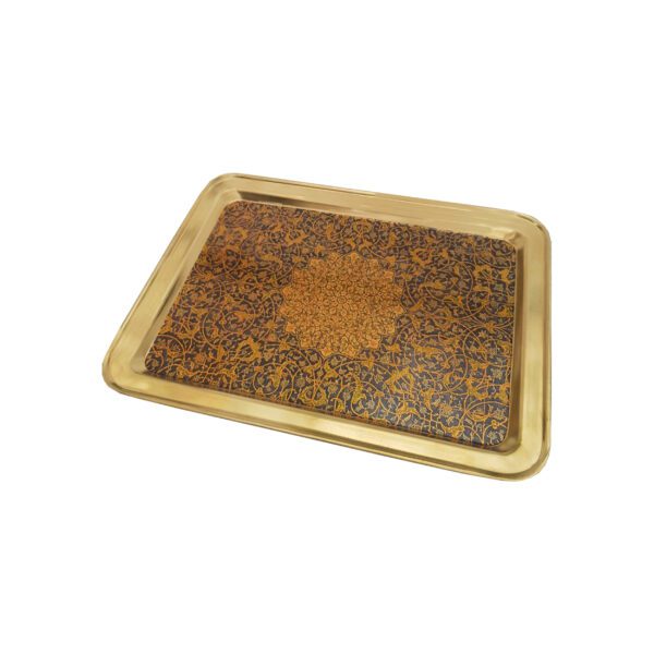 Price and Buy Persian Brass Serving Tray with Elegant Persian Floral Motifs_69003e1944472.jpeg Price and Buy Persian Brass Serving Tray with Elegant Persian Floral Motifs