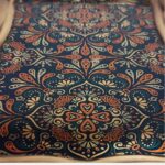 Price and Buy Persian Brass Serving Tray with Persian Floral Motifs - Image 3