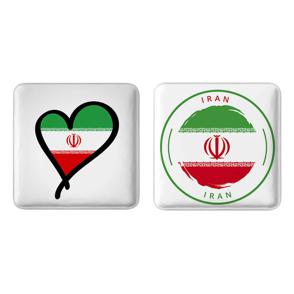 Price and Buy Persian Button Pin Set – Flag of Iran (2 pcs)