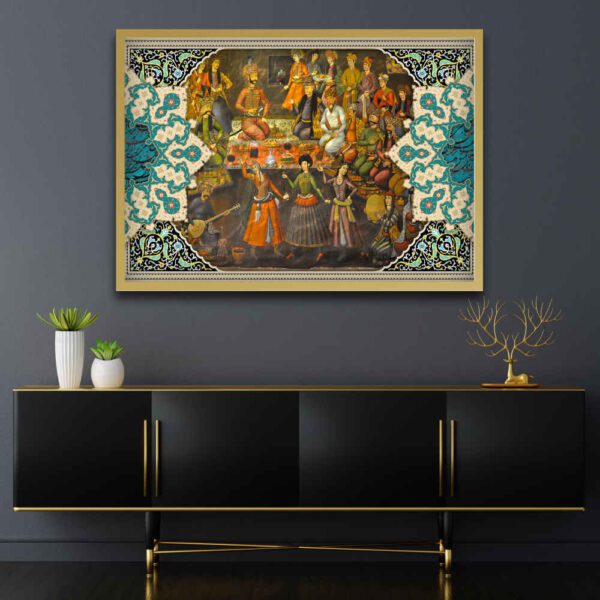 Price and Buy Persian Canvas Art – Printed Bazm_68fca5e33d908.jpeg Price and Buy Persian Canvas Art – Printed Bazm