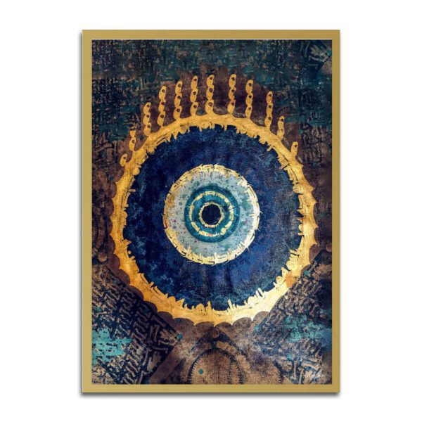 Price and Buy Persian Canvas Art – Printed Devil Eye