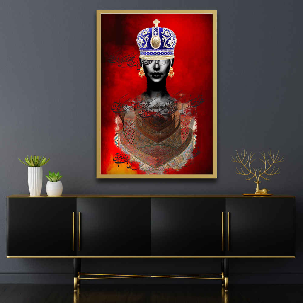 Price and Buy Persian Canvas Art – Printed Laleh