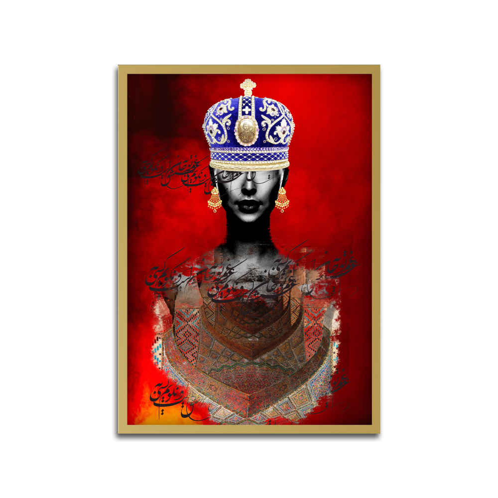 Price and Buy Persian Canvas Art – Printed Laleh - Image 5