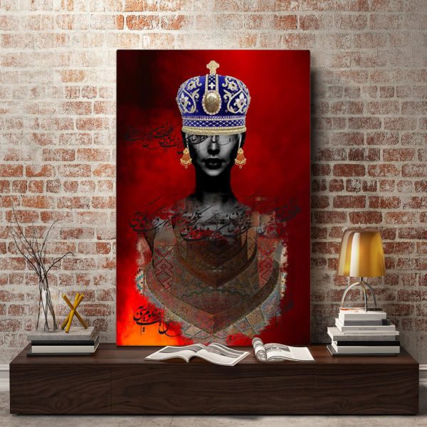 Price and Buy Persian Canvas Art – Printed Red Queen_68f74c014c7f6.jpeg Price and Buy Persian Canvas Art – Printed Red Queen