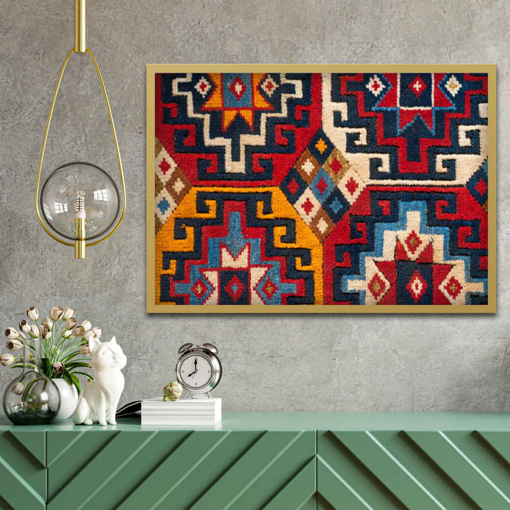 Price and Buy Persian Canvas Art – Printed Rug