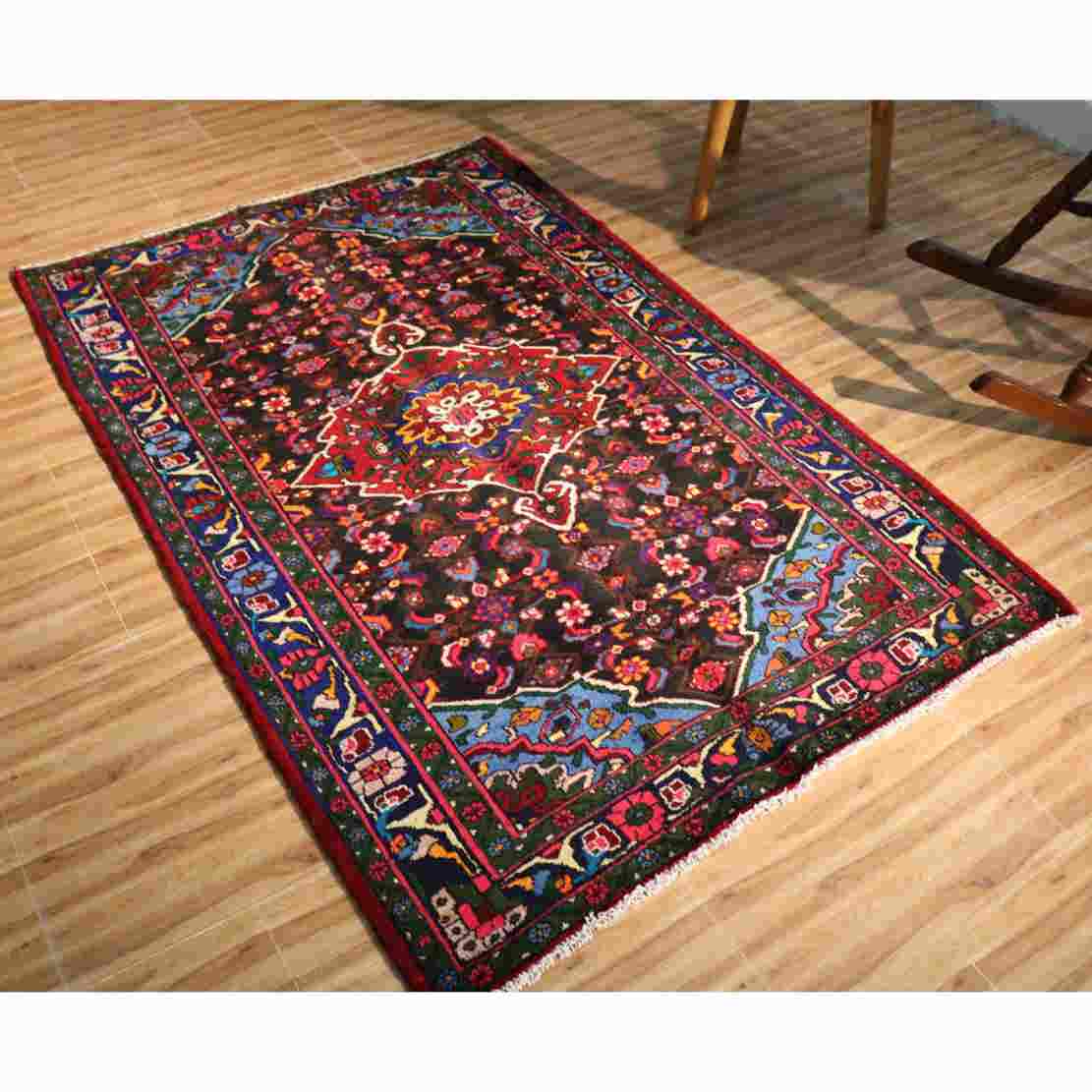 Price and Buy Persian Carpet Hand-Knotted with Toranj & Medallion Design - Image 3