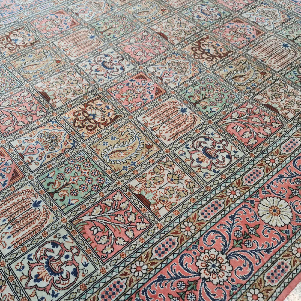 Price and Buy Persian Carpet Hand-Knotted Zanjan Masterpiece in Silk - Image 3
