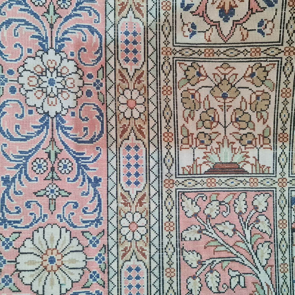 Price and Buy Persian Carpet Hand-Knotted Zanjan Masterpiece in Silk - Image 4