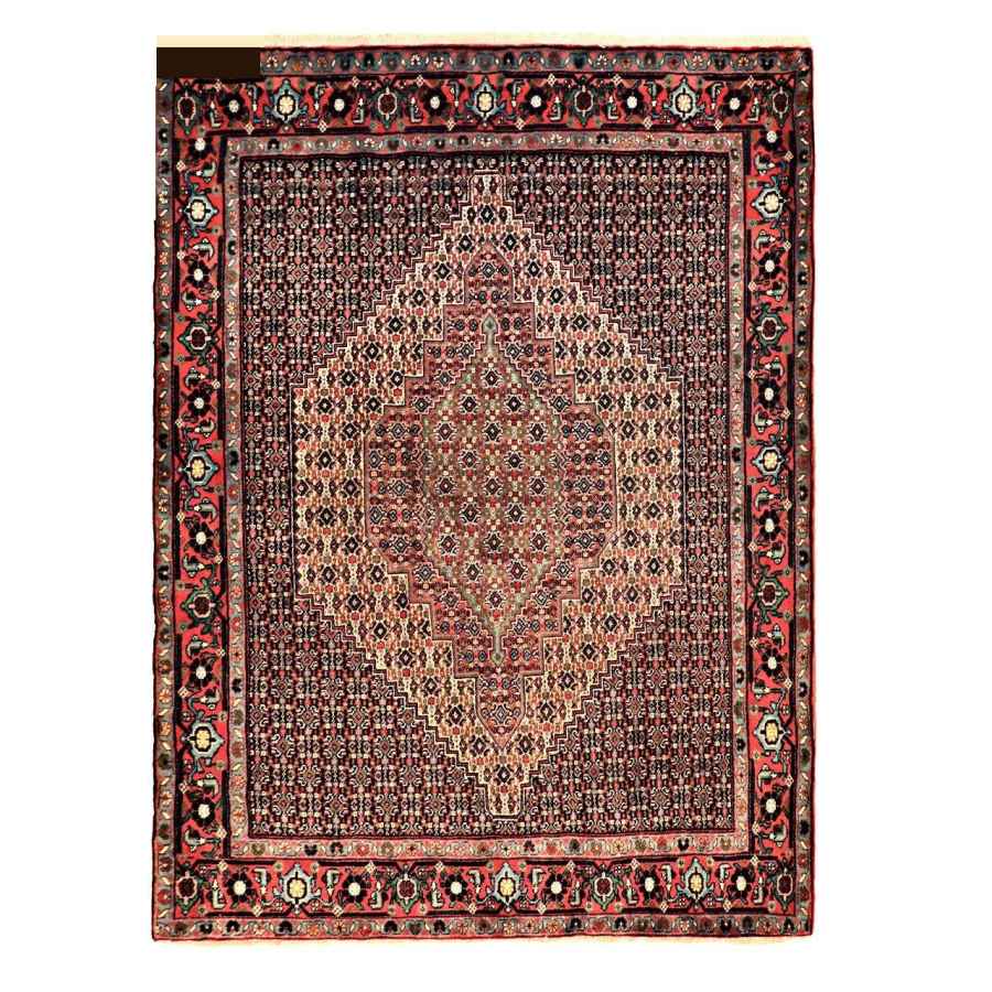 Price and Buy Persian Carpet Intricately Hand-Knotted Medallion Wool Ahmadi