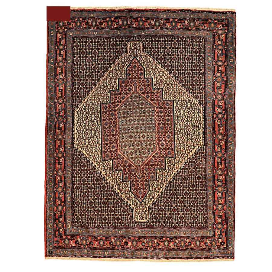 Price and Buy Persian Carpet Intricately Hand-Knotted Medallion Wool Cream