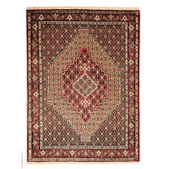 Price and Buy Persian Carpet Intricately Hand-Knotted Medallion Wool Toranj Mahi - Image 3