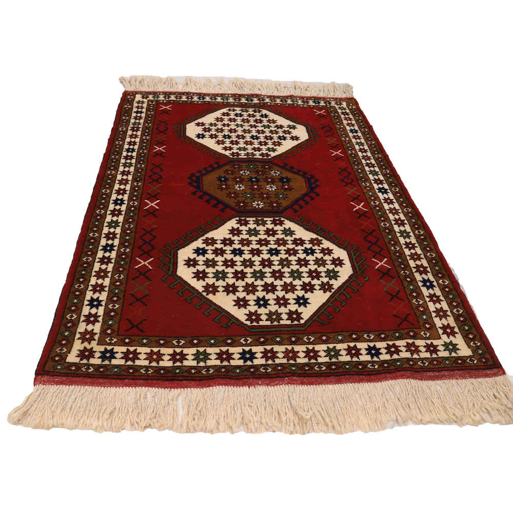 Price and Buy Persian Carpet Intricately Hand-Knotted Tribal Wool Javaneh - Image 6