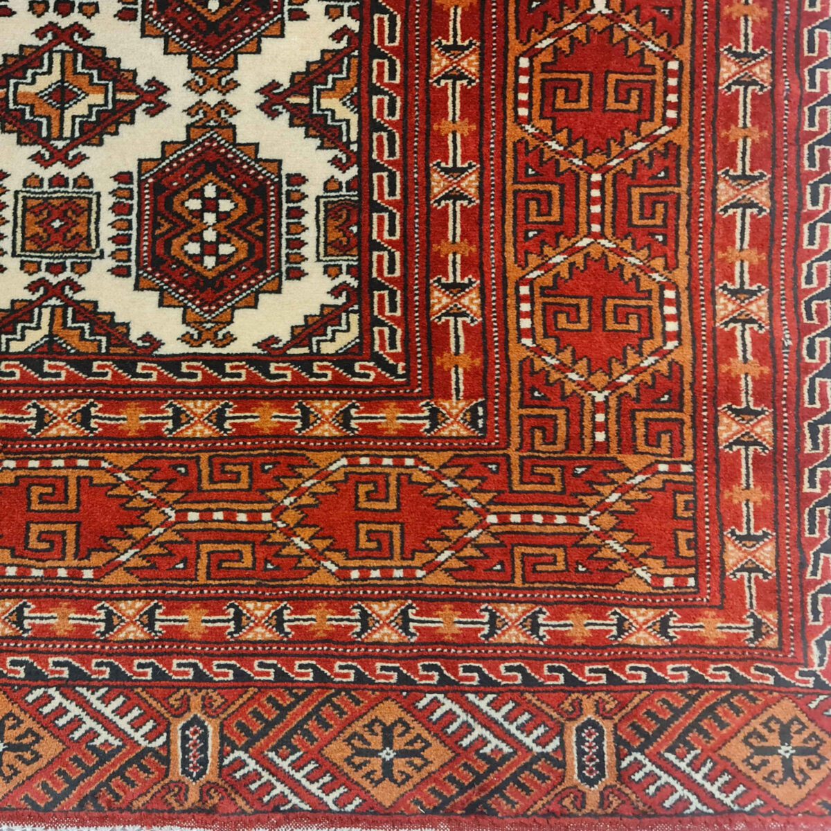 Price and Buy Persian Carpet with Wool Hand-Knotted Genuine Torkaman - Image 5