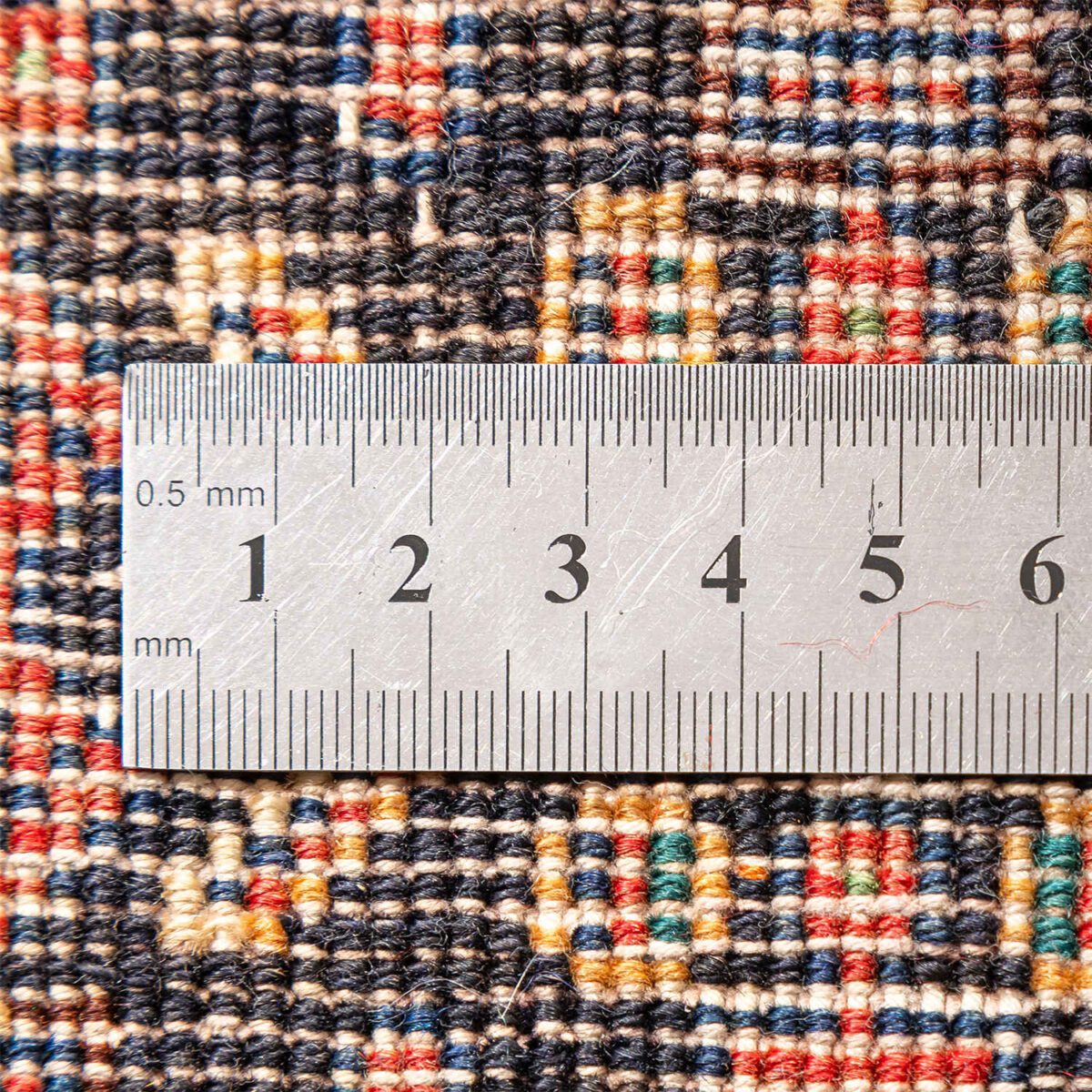 Price and Buy Persian Carpet with Wool Original Hand-Knotted in Kurdistan Herati Brown - Image 8