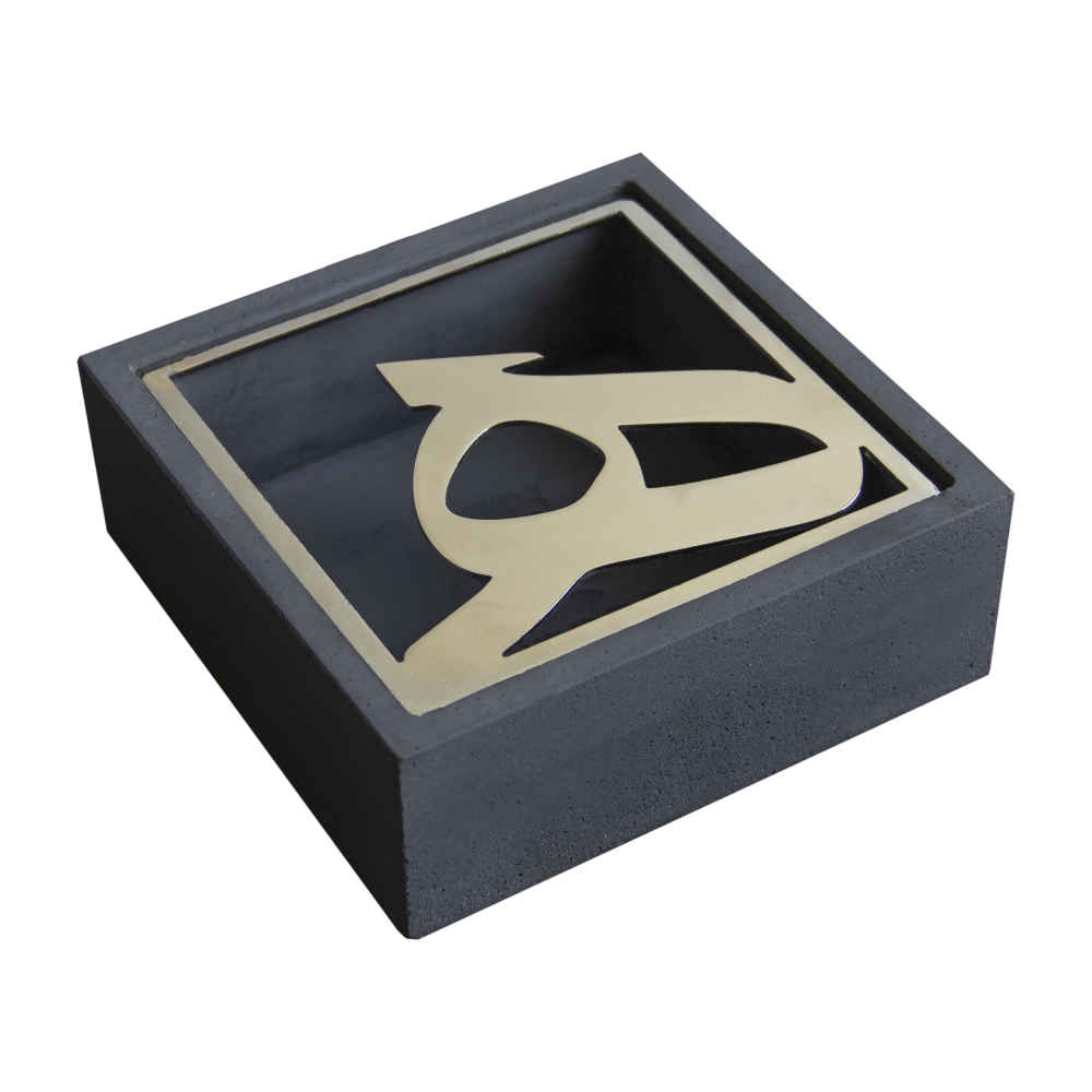 Price and Buy Persian Cement Ashtray – Modern Calligraphy Design He