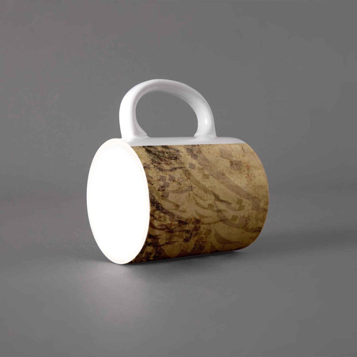 Price and Buy Persian Ceramic Coffee Mug – Poem - Image 4