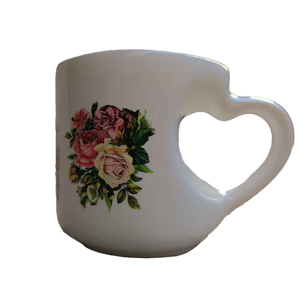 Price and Buy Persian Ceramic Coffee Mug with Heart Shaped Handle - Image 4